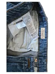 Vorschaubild 3 von Jeans Wide Fit Damen W28 Blau Carpenter Hose Weites Bein