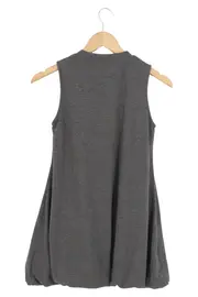 Vorschaubild 2 von festliches Kleid Kinder Gr. 116 Grau Elegant ärmellos
