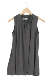 Vorschaubild 1 von festliches Kleid Kinder Gr. 116 Grau Elegant ärmellos
