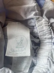 Vorschaubild 2 von Baby Mütze Hut Kinder Blau Baumwolle Gestreift Sonnenhut