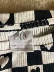 Vorschaubild 3 von Kinder Pullover Langarm Kariert Rippstrick Baumwolle Gr. 164 Schwarz
