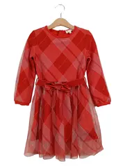 Vorschaubild 1 von Mädchen festliches Kleid Rot Gr. 4-5 lat Charmant