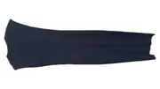 Vorschaubild 2 von Strickkleid Damen Gr. 36 Schwarz Modern Elegant Midi Rippstrick