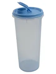 Vorschaubild 1 von Vorratsbehälter Trinkbecher Blau Transparent mit Deckel 2L