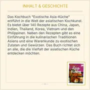 Vorschaubild 3 von Exotische Asia-Küche von Wok Naumann & Göbel Kochbuch 140 Rezepte HC Deutsch
