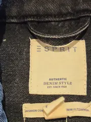 Vorschaubild 8 von Damen Jeansjacke Biker Stil Grau Gr. 40/L