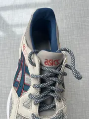 Vorschaubild 2 von GEL-LYTE V Damen Sneaker Sportschuhe Gr. 38 Grau Blau Retro