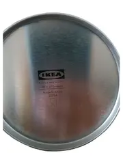 Vorschaubild 2 von Dekodose Metall Weiß Blumenmuster Rose Romantisch 13cm