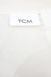 Vorschaubild 2 von TCM Vorhang Modern Weiß 115x50 cm Viskose Gardine Schlaufenvorhang