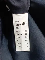 Vorschaubild 4 von Damen Blazer Kariert Business Gr. 40/M Mehrfarbig