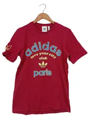 Vorschaubild 1 von Damen T-Shirt Paris Love Your City Club Rot Gr. 34/XS Baumwolle Sportlich