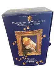 Vorschaubild 5 von Engel Kerzenhalter Keramik Mehrfarbig 20cm Weihnachtlich Advent
