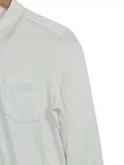 Vorschaubild 3 von Damen Hemdbluse Gr. 36/S Weiß Casual Viskose Langarm