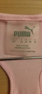 Vorschaubild 3 von Damen Tanktop Sport Shirt Rosa Gr. 36/S Racerback Asymmetrisch