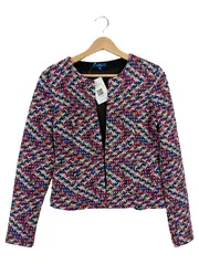Vorschaubild 1 von Damen Blazer Gr. 36/S Modisch Mehrfarbig Grafisches Muster