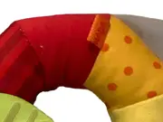 Vorschaubild 5 von Baby Rassel Greifling Raupe Stoff Mehrfarbig ab 2 Monate