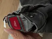 Vorschaubild 6 von Destroyed Jeans Kinder Mädchen Jungen Grau Gr. 116 Baumwolle