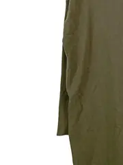 Vorschaubild 2 von Freizeitkleid Damen Gr. 38/M Grün Baumwolle Casual Rippstrick