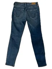 Vorschaubild 2 von High-Rise Super Skinny Jeans Damen W27 Blau Slim Fit