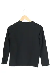 Vorschaubild 2 von Langarmshirt Kinder 152 Schwarz Vogel Motiv Baumwolle