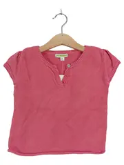 Vorschaubild 1 von Pullover Rosa Gr. 92 Kurzarm Baumwolle Mädchen Casual