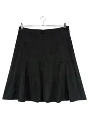 Vorschaubild 1 von Damen A-Linienrock Gr. 42/XL Grün Elegant Polyester Midirock