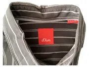 Vorschaubild 4 von Herren Business Hemd Langarm Gestreift Grau XL