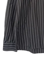 Vorschaubild 3 von Herren Business Hemd Langarm Gestreift Grau XL