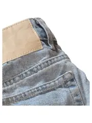 Vorschaubild 6 von Jeans Shorts Damen Gr. 38 Hellblau High Waist Denim Kurze Hose