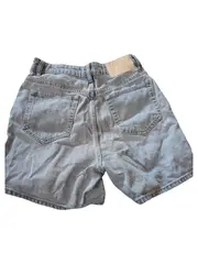 Vorschaubild 3 von Jeans Shorts Damen Gr. 38 Hellblau High Waist Denim Kurze Hose