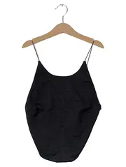 Vorschaubild 1 von Damen Top Schwarz Gr. S Spaghettiträger Basic Viskose