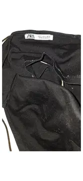 Vorschaubild 3 von Damen Top Schwarz Gr. S Spaghettiträger Basic Viskose