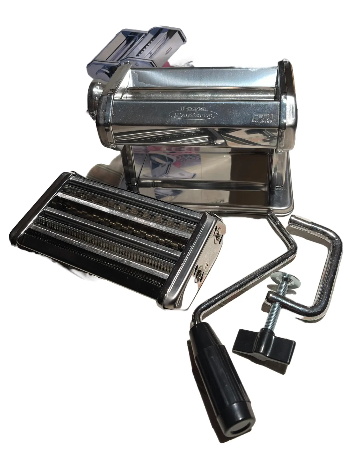 GEFU Pasta Perfetta Manuelle Nudelmaschine Lasagne Tagliatelle Spaghetti