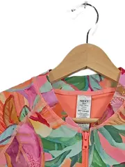 Vorschaubild 3 von Mädchen Badeanzug Langarm Blumenmuster Tropical Gr. 158 13 Jahre