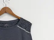 Vorschaubild 6 von Damen Sport Shirt Grau Gr. 42/XL Ärmellos Sportlich