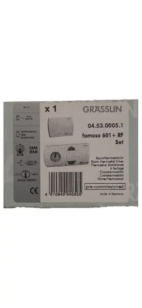 GRÄSSLIN Digitales Raumthermostat