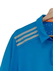 Vorschaubild 4 von Herren Poloshirt Gr. M Blau Sportlich Kurzarm Polo Shirt