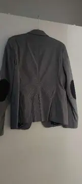 Vorschaubild 4 von Damen Blazer Gr. 38/M Grau Business Strukturmuster