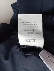 Vorschaubild 4 von Damen Faltenrock Gr. 44/XXL Blau Baumwolle Midirock Klassisch Elegant