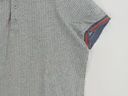 Vorschaubild 2 von Poloshirt Kinder Gr. 150/152 Grau Meliert