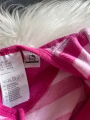 Vorschaubild 2 von Baby Body Gr. 68 Rosa Gestreift mit Tiermotiv