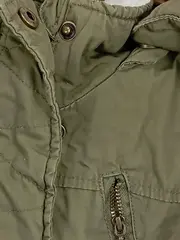 Vorschaubild 2 von dopodopo Mädchen Winterjacke Parka Gr. 98 Oliv mit Kapuze
