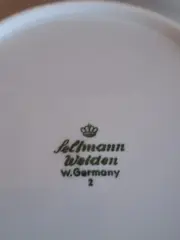 Vorschaubild 3 von Sammelteller Schloss Porzellan Braun Floral 19cm Traditionell