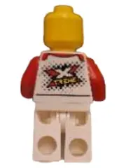 Vorschaubild 2 von Xtreme Rennfahrer Minifigur Kinder ab 6 Jahre rot weiß