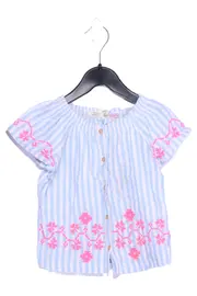 Vorschaubild 1 von Babygirl Bluse Kinder 104 Mehrfarbig Gestreift Stickerei Casual
