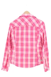 Vorschaubild 2 von Hemdbluse Damen 32/XXS Rosa Kariert Outdoor Casual