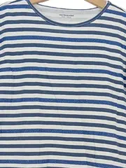 Vorschaubild 2 von Mädchen Sommerkleid gestreift maritim blau Gr. 176 Glitzer