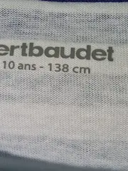 Vorschaubild 5 von Mädchen Sommerkleid gestreift maritim blau Gr. 176 Glitzer