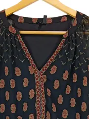 Vorschaubild 2 von Damen Freizeitkleid Bohemian Mehrfarbig Gr. 38/M Polyester