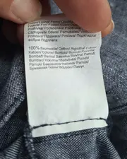 Vorschaubild 6 von Damen Blazer Gr. 38 Grau Leinen Klassisch Business